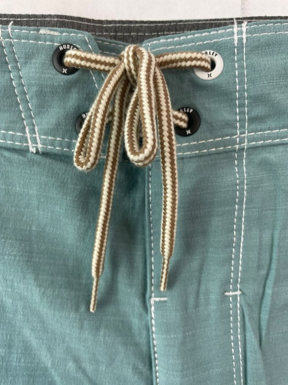 Hurley Phantom Naturals 16" Outseam Board Shorts Artillery Teal/Gray Men's Sz 36 - Picture 4 of 9